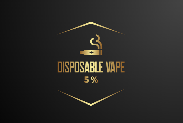 DISPOSABLE VAPE ( 5% )