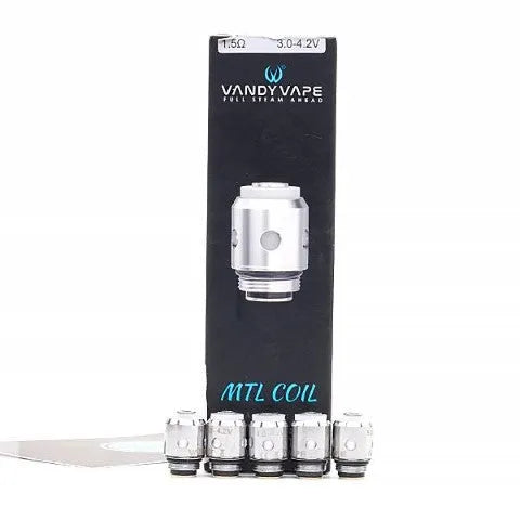 VANDY VAPE MTL COIL NI80 1.8OHM 3.2-4.3V (5PC)