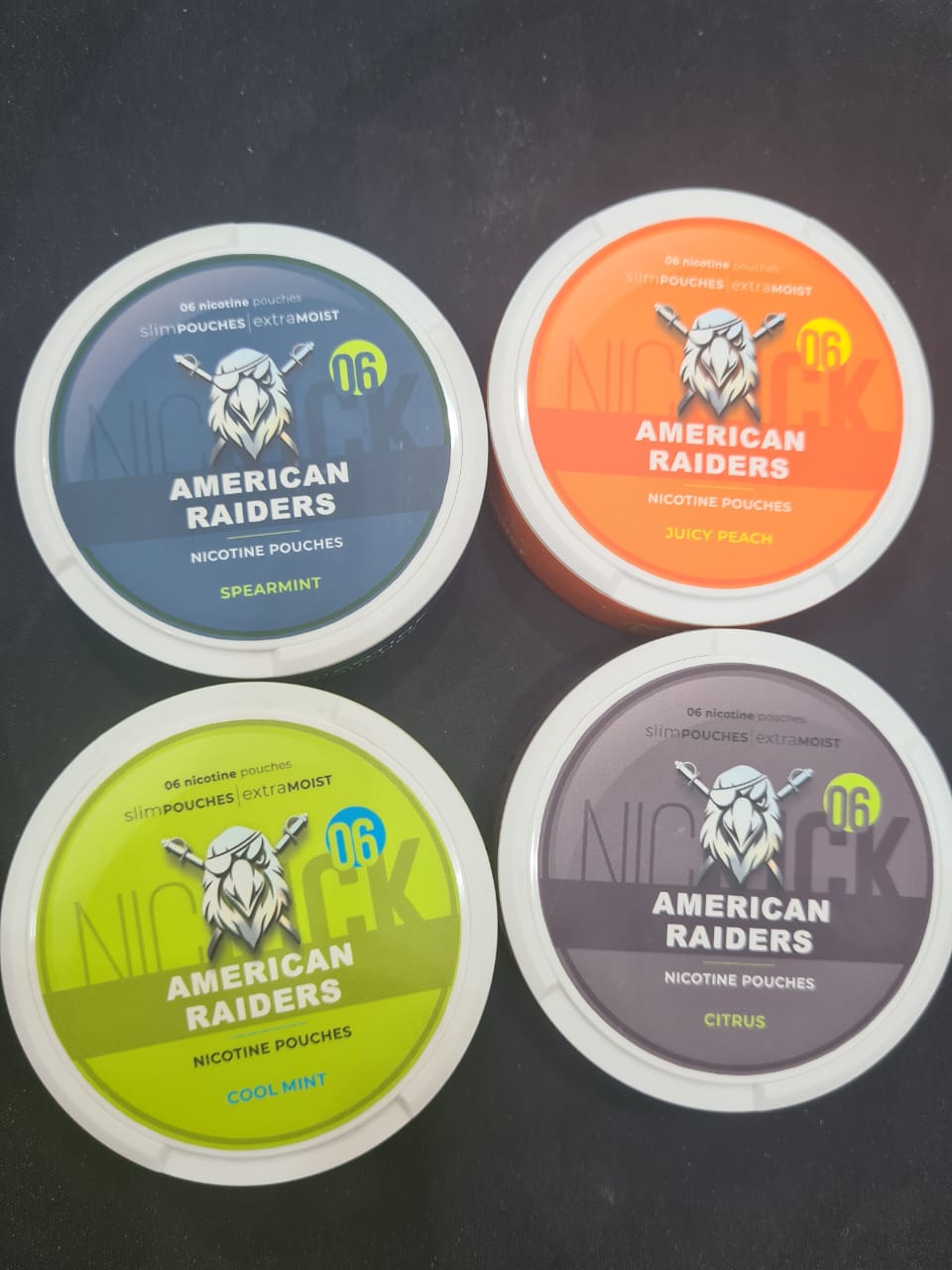AMERICAN RAIDERS NICOTINE POUCH