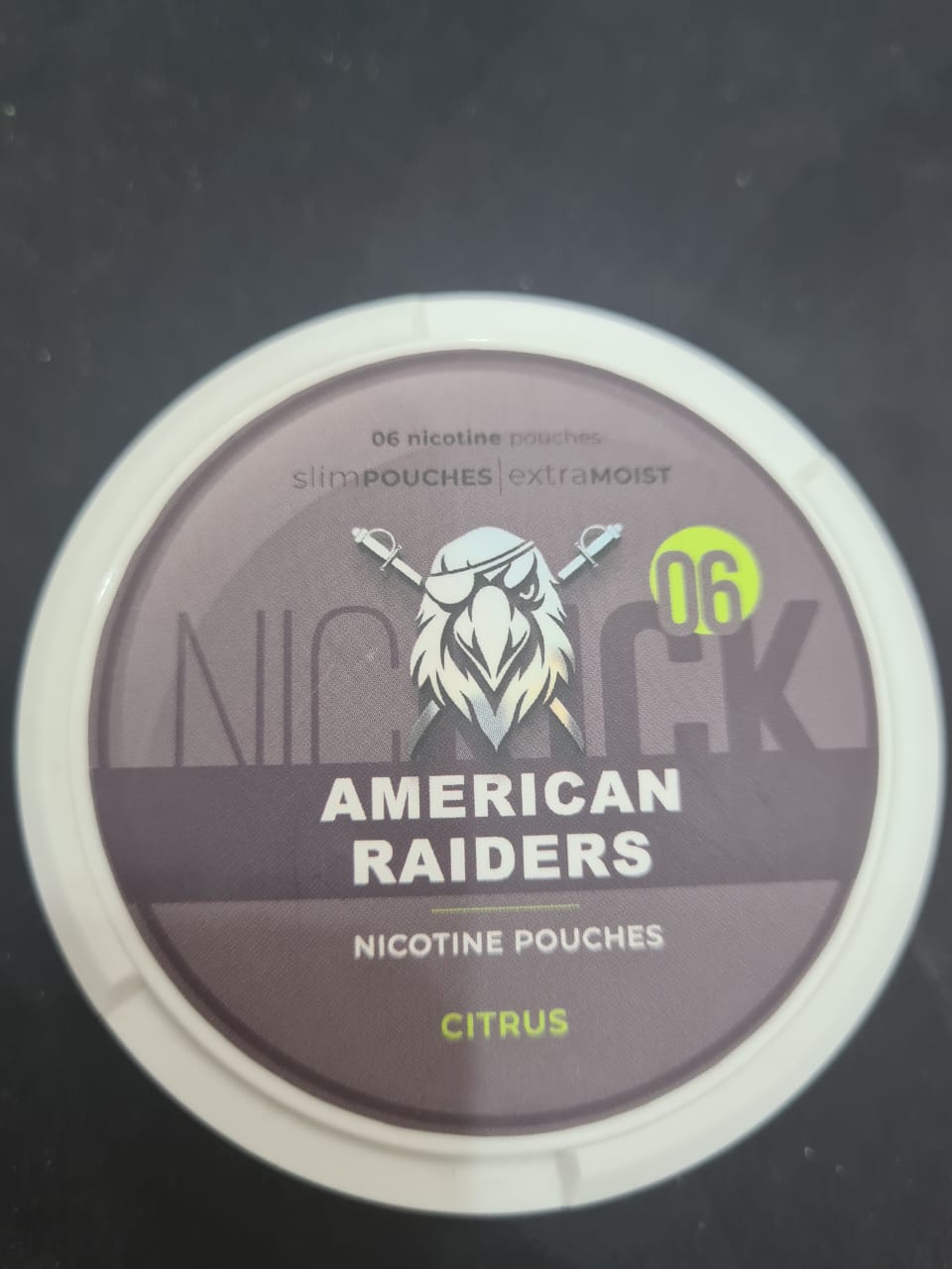 AMERICAN RAIDERS NICOTINE POUCH