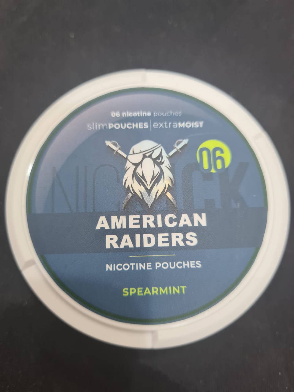 AMERICAN RAIDERS NICOTINE POUCH