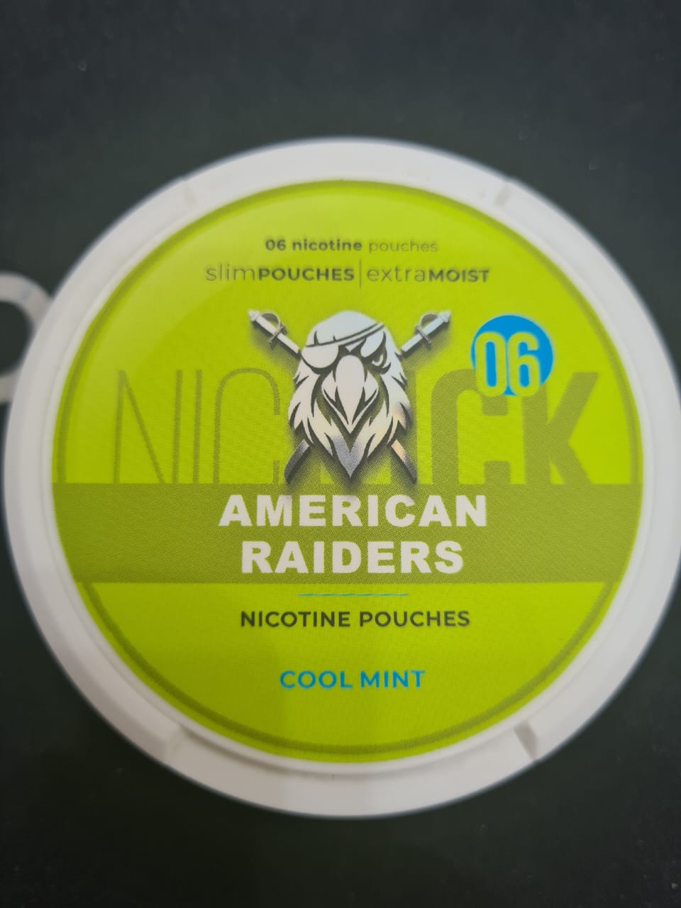 AMERICAN RAIDERS NICOTINE POUCH