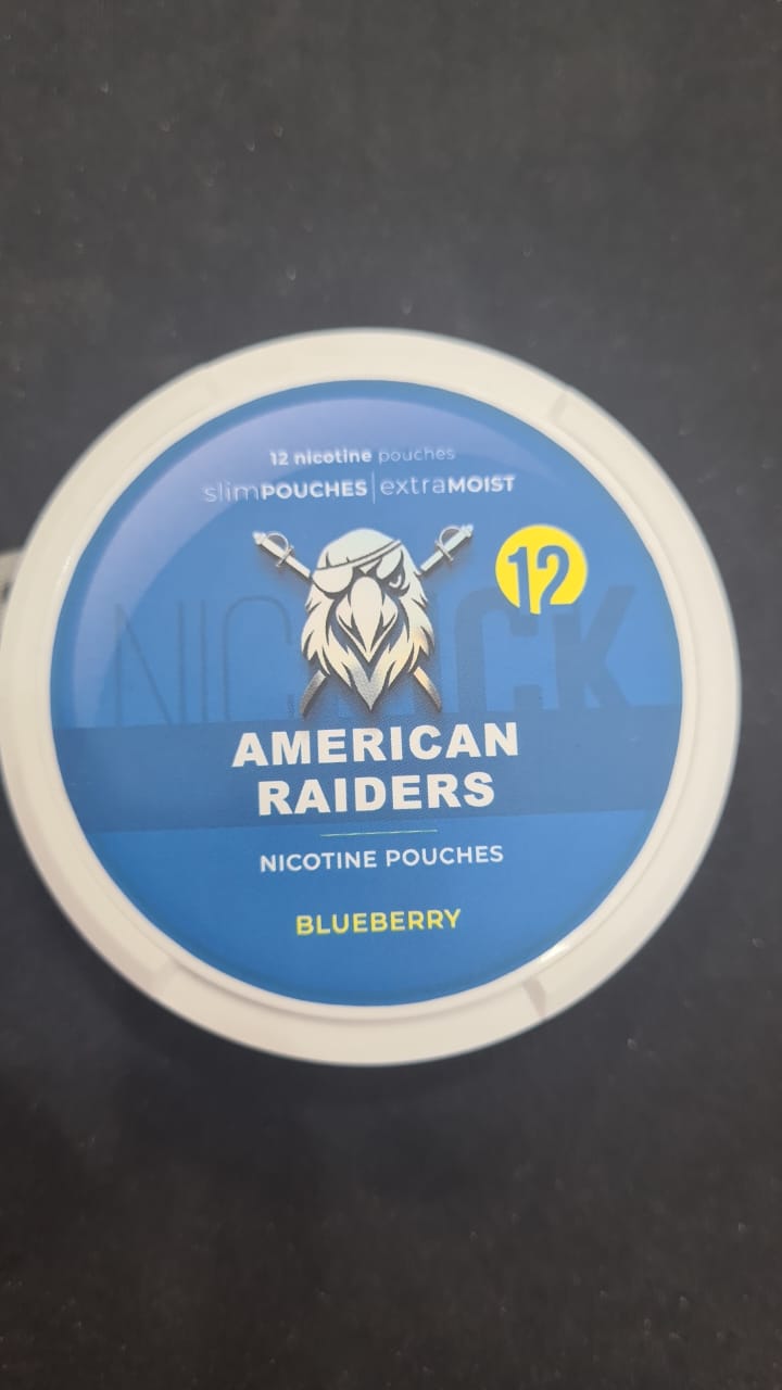 AMERICAN RAIDERS NICOTINE POUCH