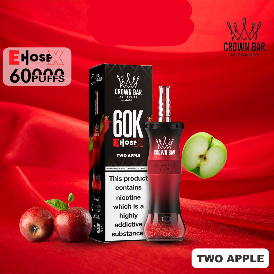 AL FAKHER CROWN BAR E HOSE X 60K PUFFS 6 MG