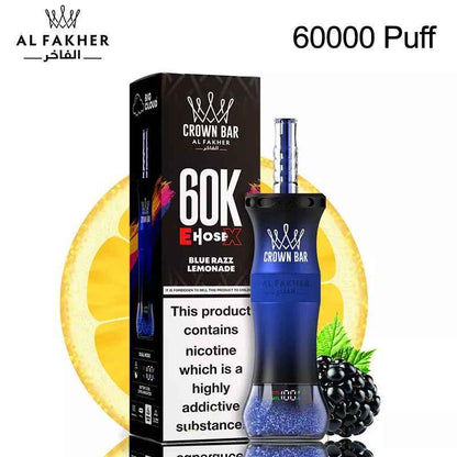 AL FAKHER CROWN BAR E HOSE X 60K PUFFS 6 MG