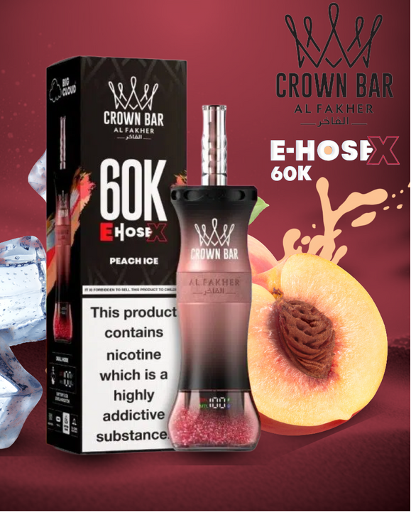 AL FAKHER CROWN BAR E HOSE X 60K PUFFS 6 MG