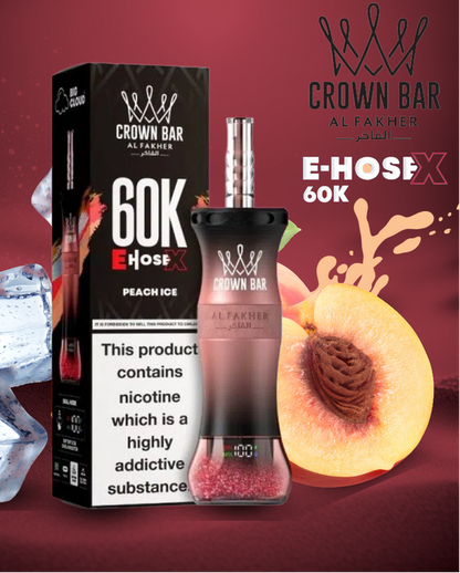 AL FAKHER CROWN BAR E HOSE X 60K PUFFS 6 MG