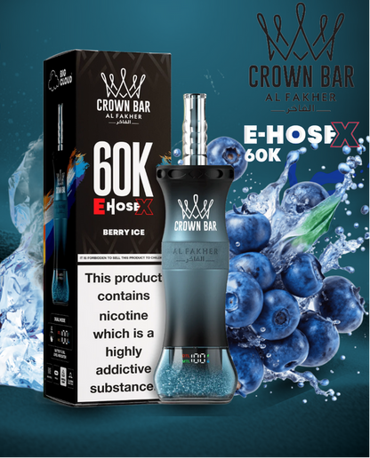 AL FAKHER CROWN BAR E HOSE X 60K PUFFS 6 MG