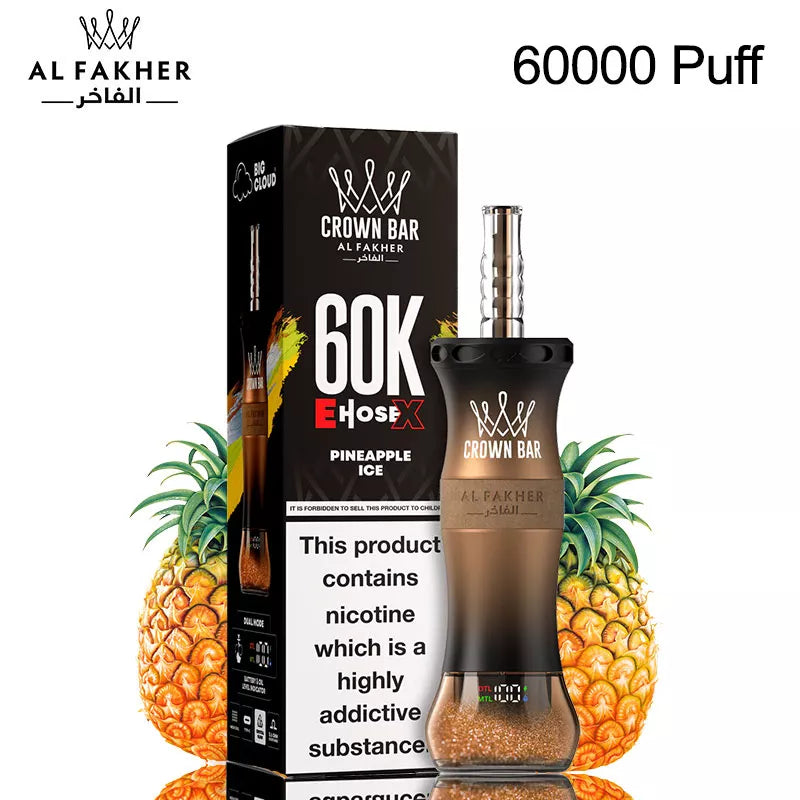 AL FAKHER CROWN BAR E HOSE X 60K PUFFS 6 MG