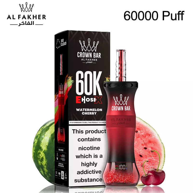AL FAKHER CROWN BAR E HOSE X 60K PUFFS 6 MG