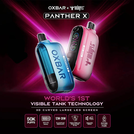 OXBAR PANTHER X 50000 PUFFS 5%