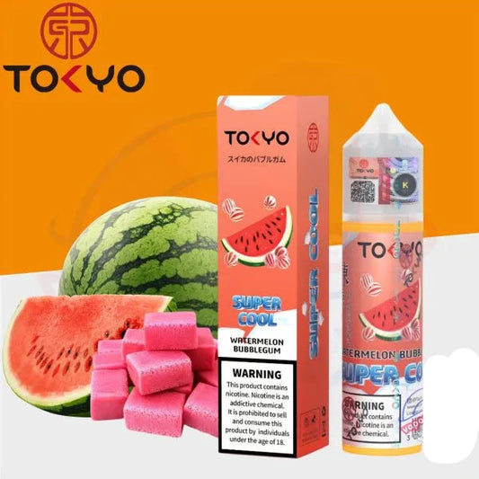 TOKYO SUPER COOL 3 MG ( WATERMELON BUBBLEGUM )