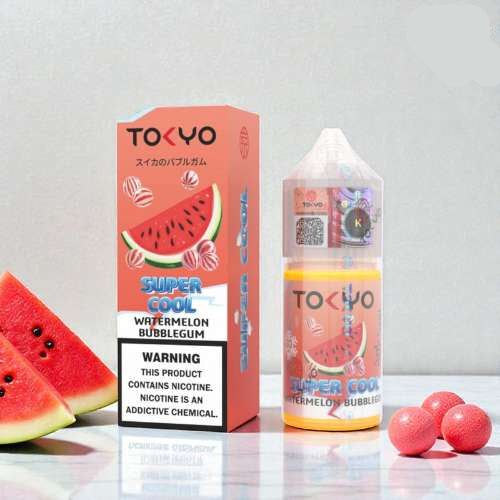 TOKYO SALTNIC SUPER COOL 50 MG ( WATERMELON BUBBLEGUM )