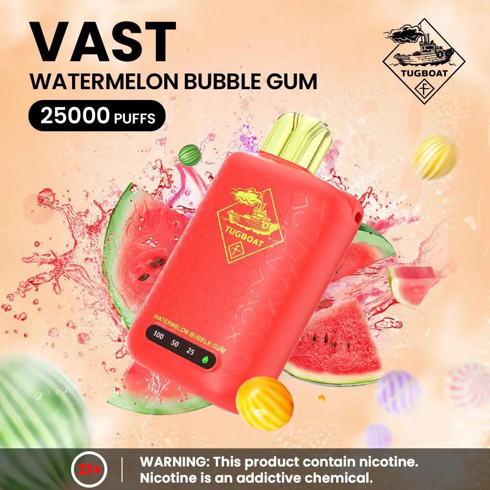 TUGBOAT VAST 25000 PUFFS 5%