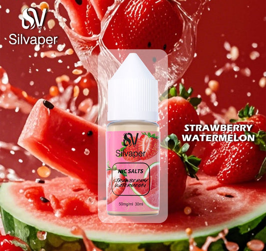SILVAPER SALTNIC 50 MG ( STRAWBERRY WATERMELON )