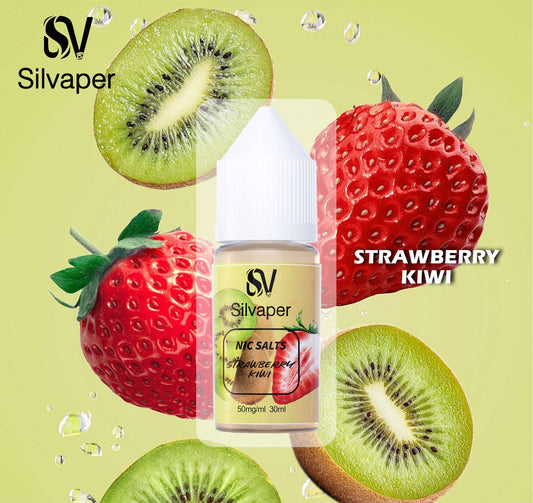 SILVAPER SALTNIC 50 MG ( STRAWBERRY KIWI )